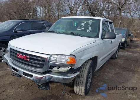 2005 GMC Sierra 1500 Sle из США, поврежденный, VIN 2GTEC19TX51216854